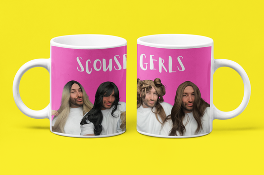 Scouse Girls Lineup Mug by Scouse Gerls